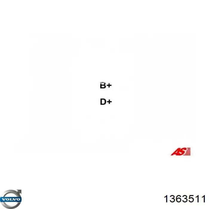 Купить 1363511 Volvo Генератор