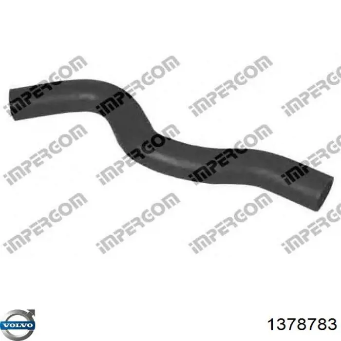 Шланг радиатора охлаждения Volvo 1378783 цена, от 9.76 USD
