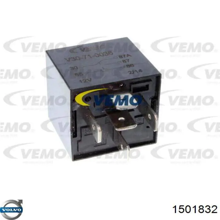 Реле электрическое многофункциональное Volvo 1501832 цена, от 3.15 USD