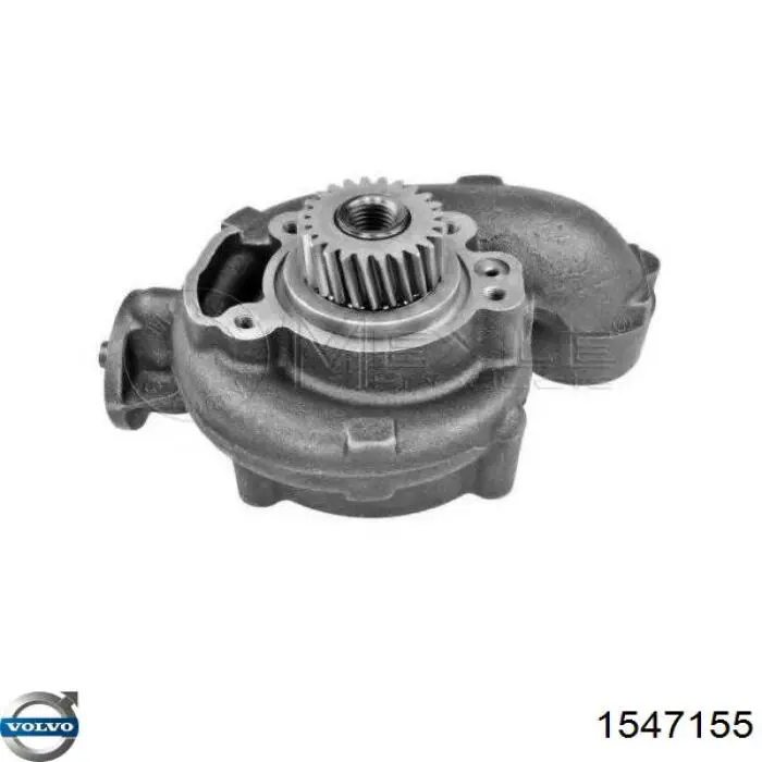 Купить 1547155 Volvo Помпа водяная (насос) охлаждения, в сборе с корпусом