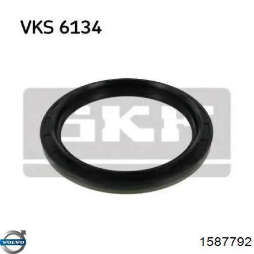1587792 Volvo Сальник передней ступицы