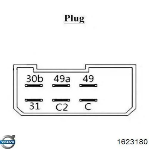  1623180 Volvo