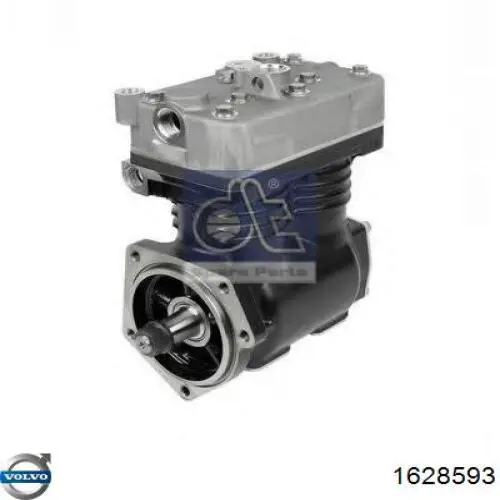 1628593 Volvo compressor de supercompressão de ar de motor