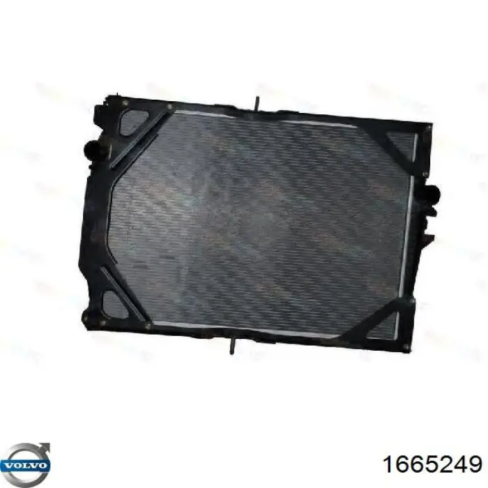 Радиатор охлаждения двигателя Volvo 1665249 цена, от 387.61 USD