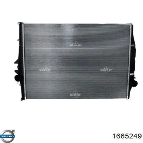 Купить 1665249 Volvo Радиатор водяной