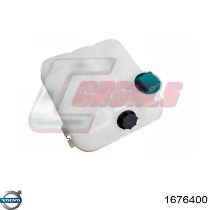 Бачок системы охлаждения двигателя расширительный Volvo 1676400 цена, от 67.48 USD