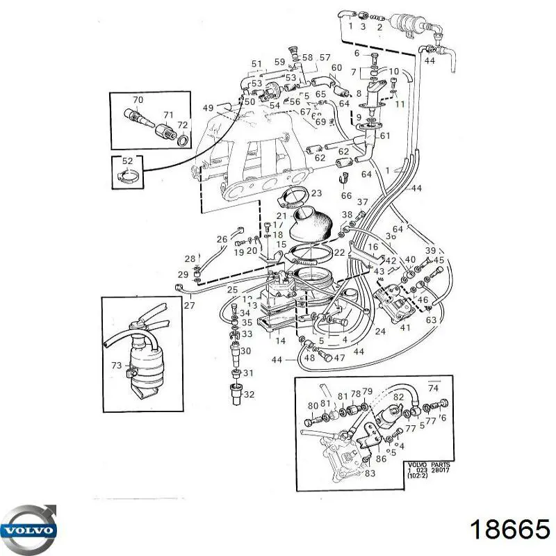 Прокладка пробки поддона двигателя Volvo 18665 цена, от 1.33 USD