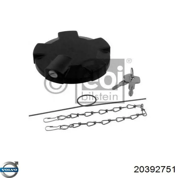 Пробка топливного бака Volvo 20392751 цена, от 22.81 USD