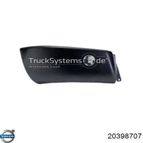 Бампер передний, левая часть Volvo 20398707 цена, от 38.98 USD