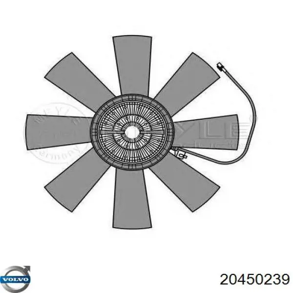 Вискозная муфта Volvo 20450239 цена, от 481.03 USD