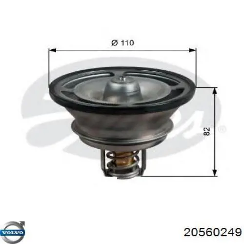 Термостат в корпусе Volvo 20560249 цена, от 61.35 USD