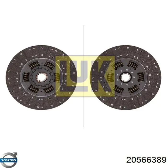 Диск сцепления Volvo 20566389 цена, от 367.23 USD