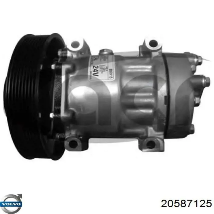 Компрессор кондиционера 20587125 Volvo