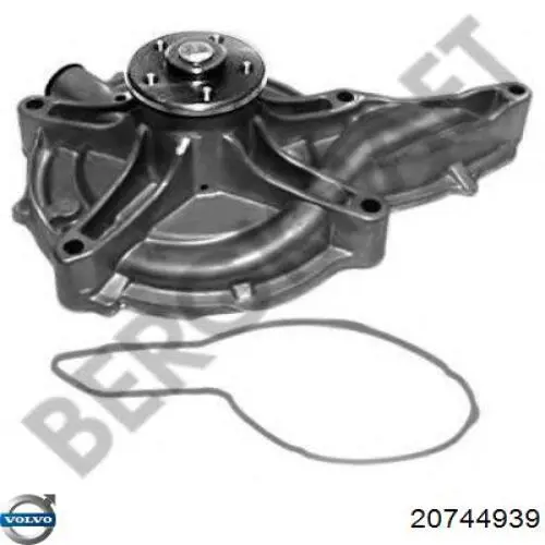 Помпа охлаждения Volvo 20744939 цена, от 111.07 USD