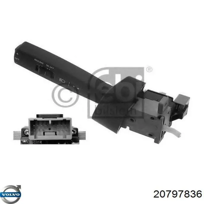 Переключатель подрулевой, левый Volvo 20797836 цена, от 51.76 USD
