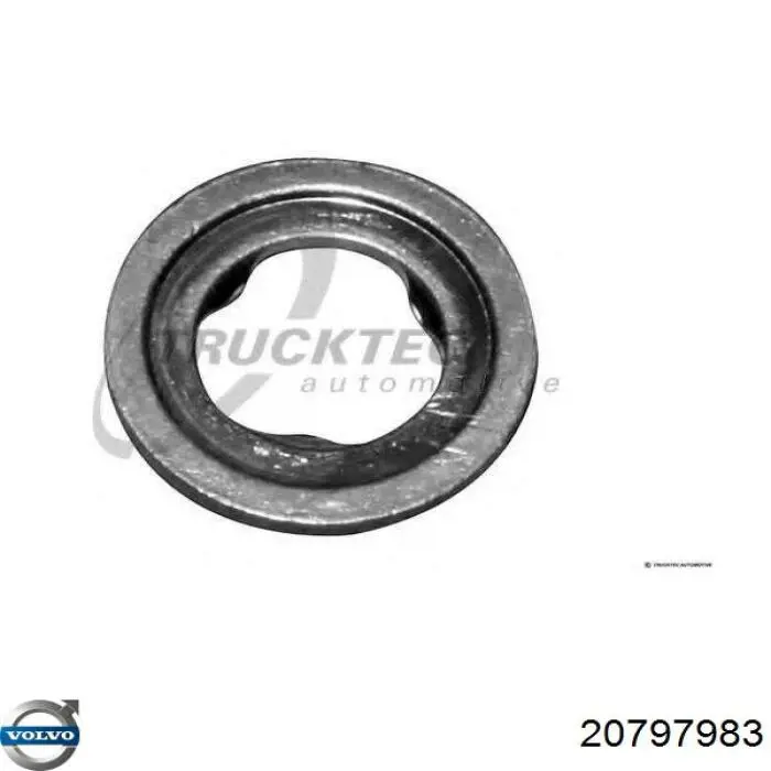 20797983 Volvo кольцо (шайба форсунки инжектора посадочное)