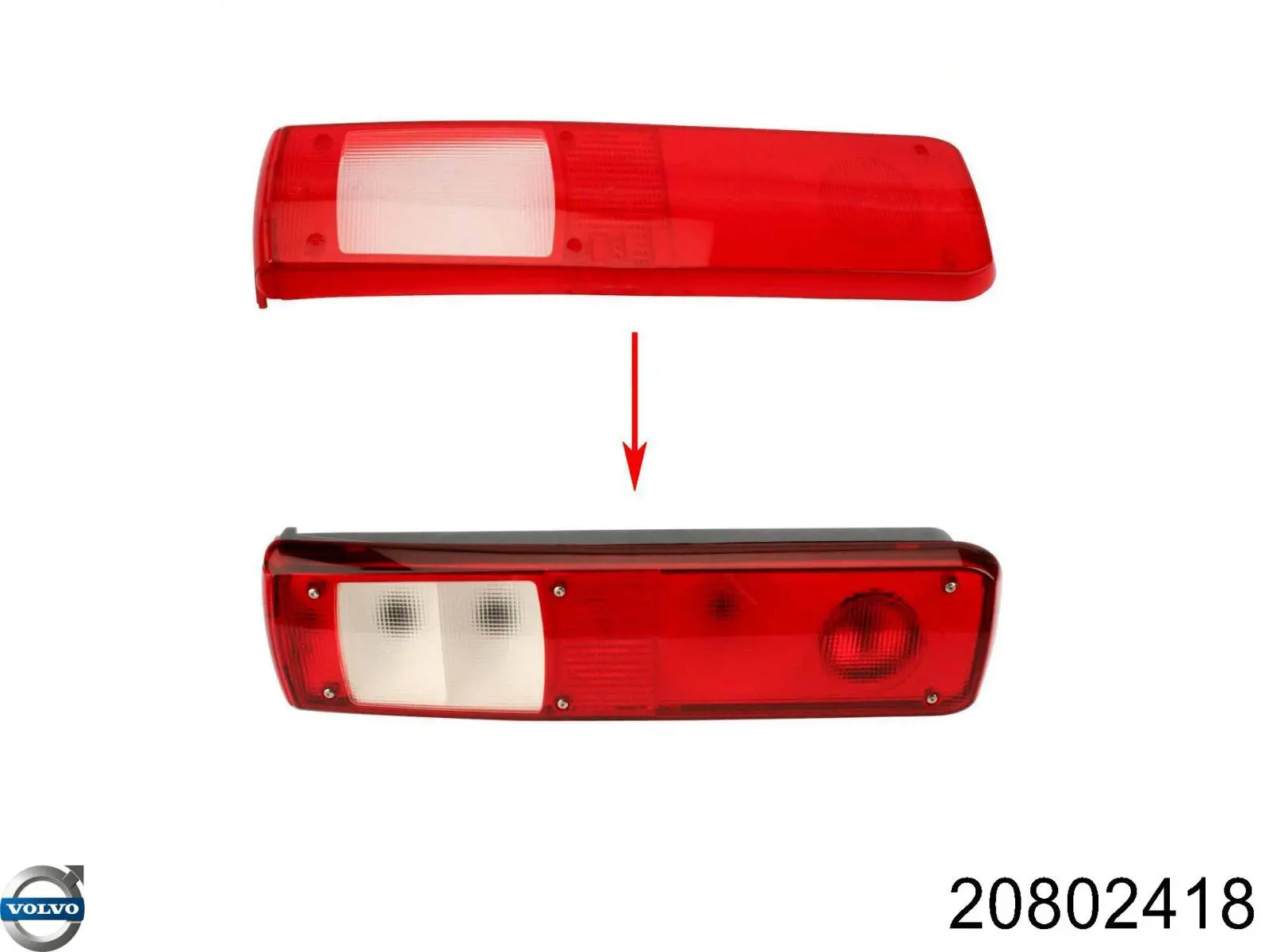 Стекло фонаря заднего Mars Tech M611266 цена, от 35.55 USD