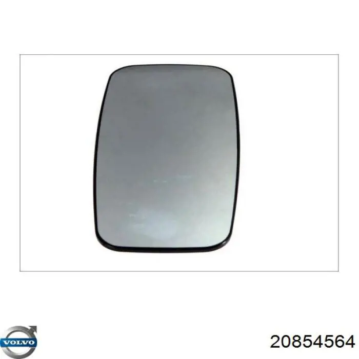 3090737 Volvo Стекло зеркала заднего вида
