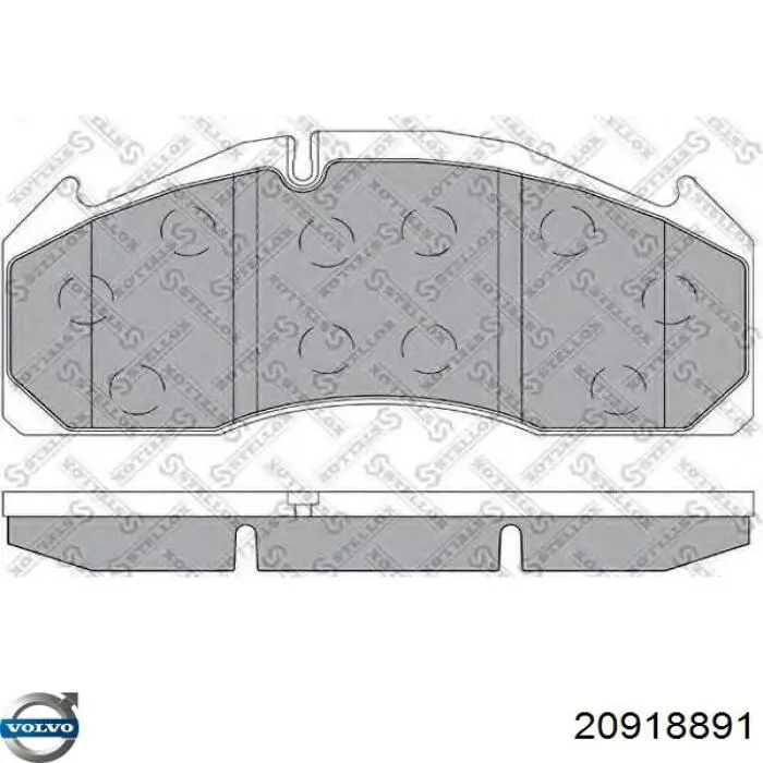 20918891 Volvo Колодки передние