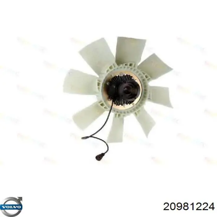 Вискомуфта (вязкостная муфта) вентилятора охлаждения Volvo 20981224