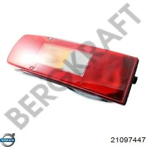 Фонарь задний левый 21761288 Volvo