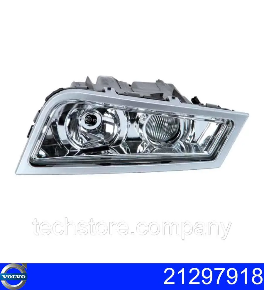 Фара противотуманная левая VOLVO 21297918