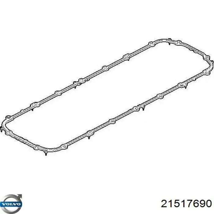 Прокладка піддону картера двигуна 21517690 Volvo