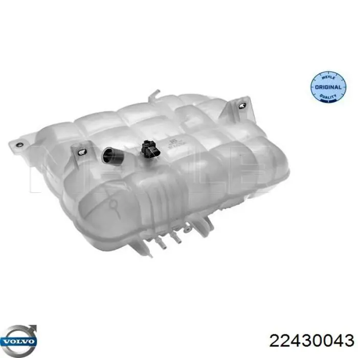 Купить 22430043 Volvo Водяной бачок системы охлаждения