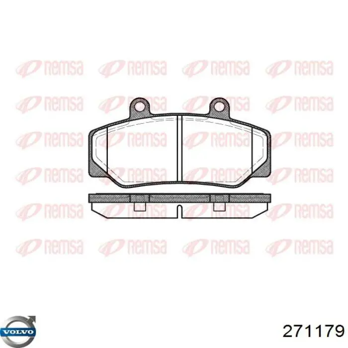 Купить 271179 Volvo Колодки тормозные