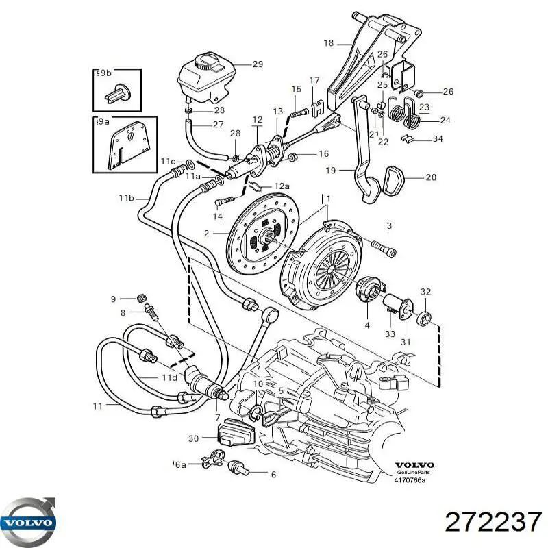 Купить 271956 Volvo Диск сцепления