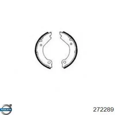 Тормозные колодки стояночного тормоза Volvo 272289 цена, от 18.72 USD