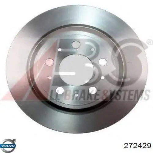 Задний тормозной диск Volvo 272429 цена, от 35.97 USD