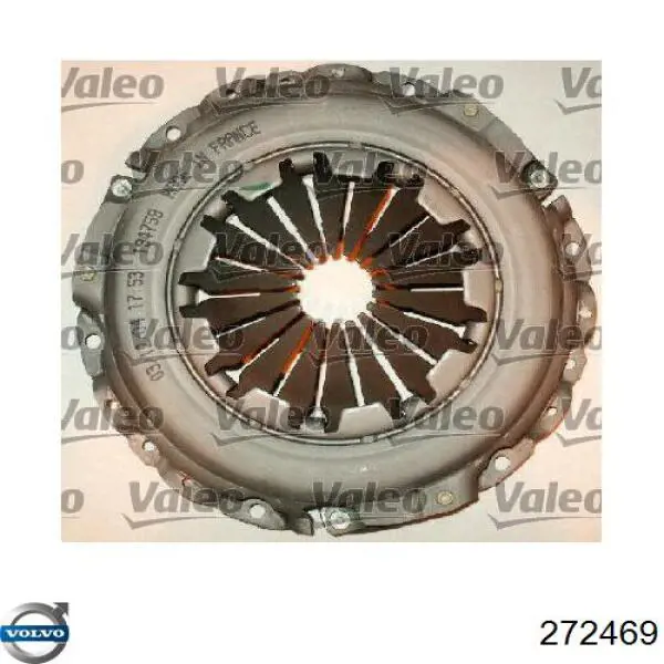 Купить 272469 Volvo Комплект сцепления (диск, корзина, подшипник)