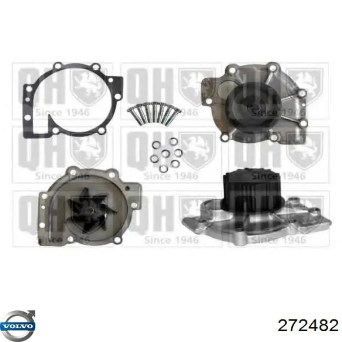 272482 Volvo Насос водяной