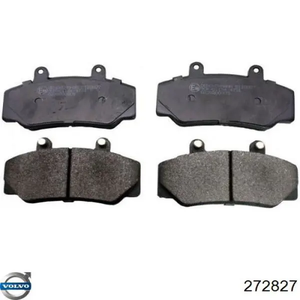 Передние тормозные колодки 272827 Volvo
