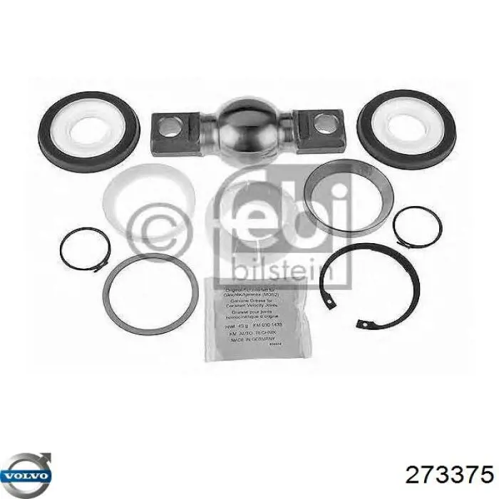 Ремкомплект пальца лучевой тяги Volvo 273375 цена, от 29.93 USD