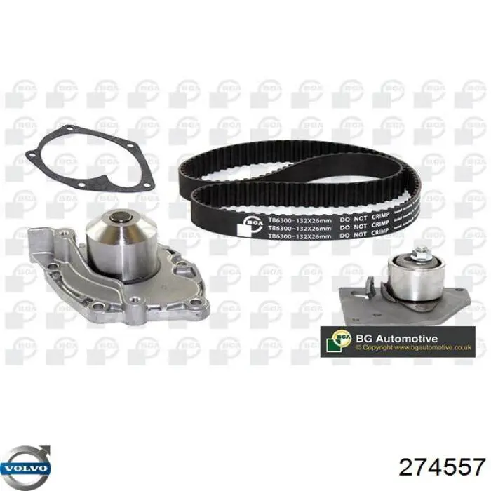 274557 Volvo Комплект ремня ГРМ