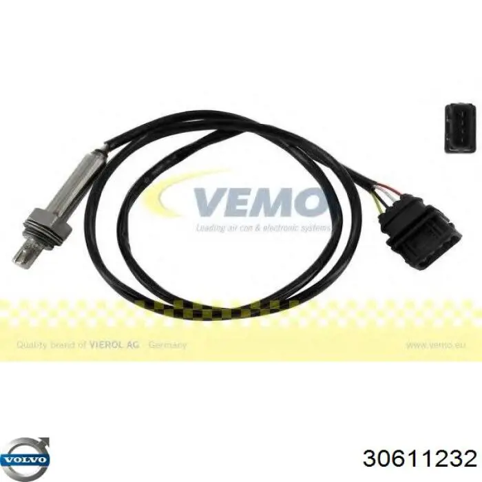 Лямбдазонд, датчик кислорода до катализатора Volvo 30611232 цена, от 93.20 USD