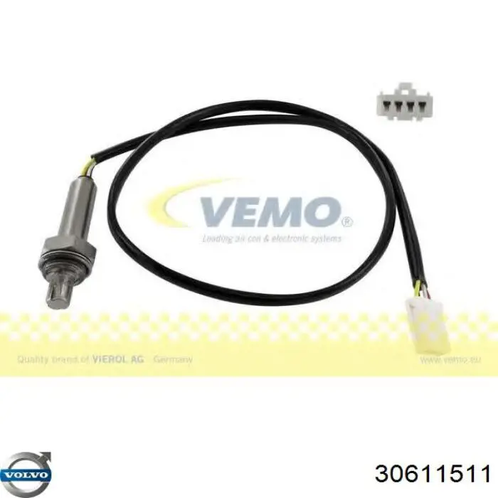 Лямбдазонд, датчик кислорода после катализатора Volvo 30611511 цена, от 127.47 USD