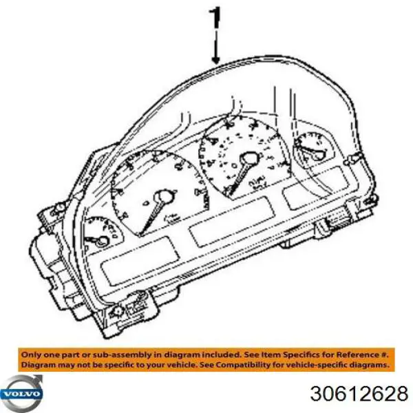  Volvo 30662244 цена, от 1193.01 USD