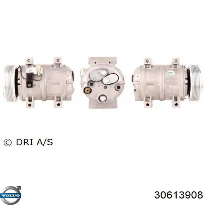 Компрессор системы кондиционирования Volvo 30665342 цена, от 84.46 USD