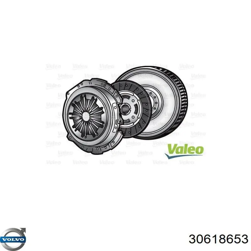 Маховик двигателя Volvo 30618653 цена, от 405.82 USD