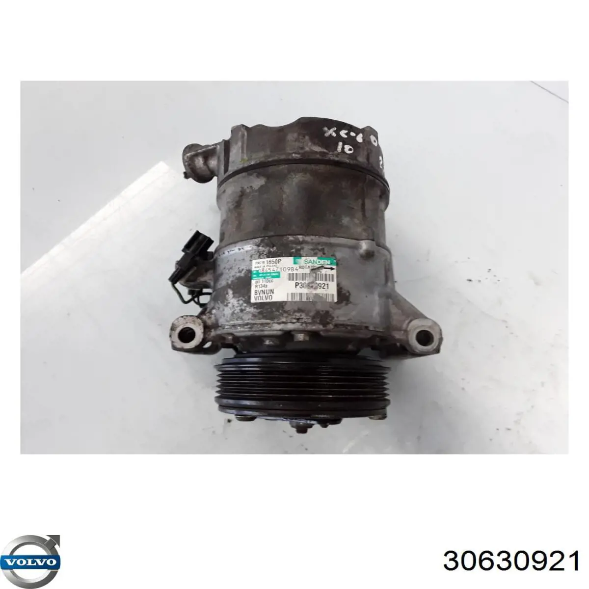 Компрессор системы кондиционирования Volvo 30630921 цена, от 138.51 USD