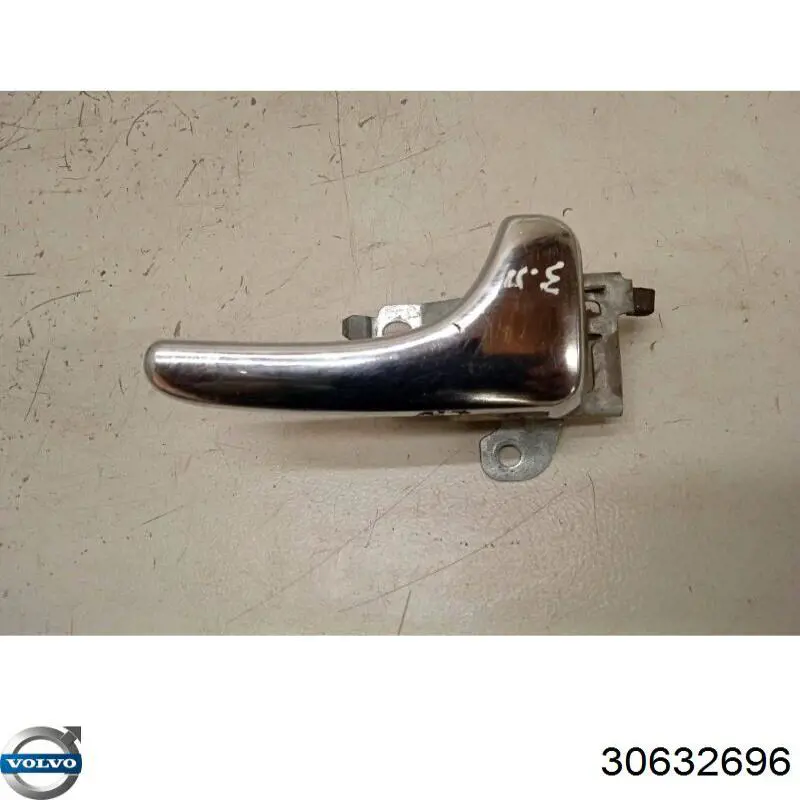 30854852 Volvo maçaneta interna dianteira/traseira da porta direita