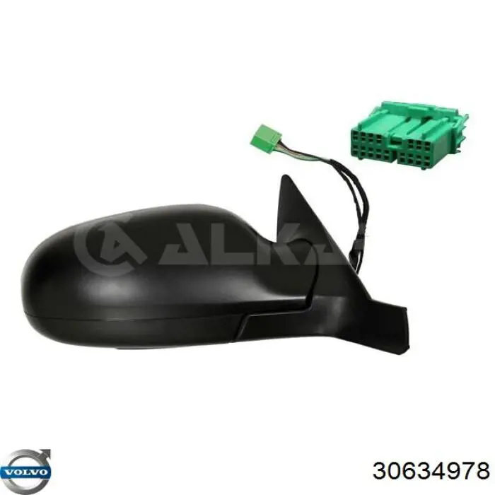 30634978 Volvo Зеркало заднего вида правое
