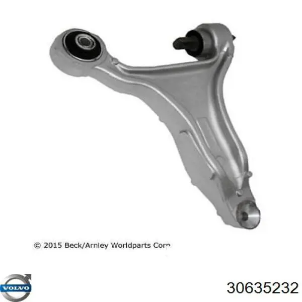 Правый рычаг передней нижней подвески Volvo 30635232 цена, от 71.46 USD