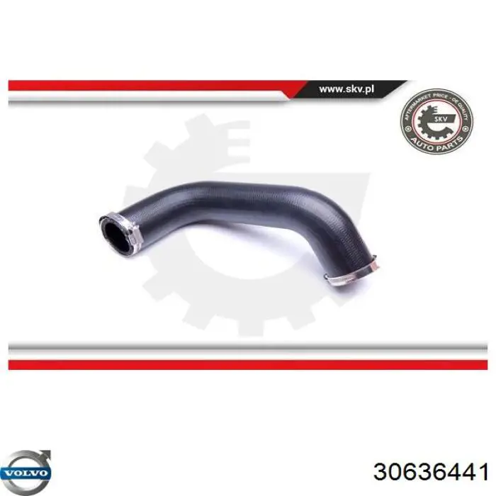30636441 Volvo Патрубок интеркуллера