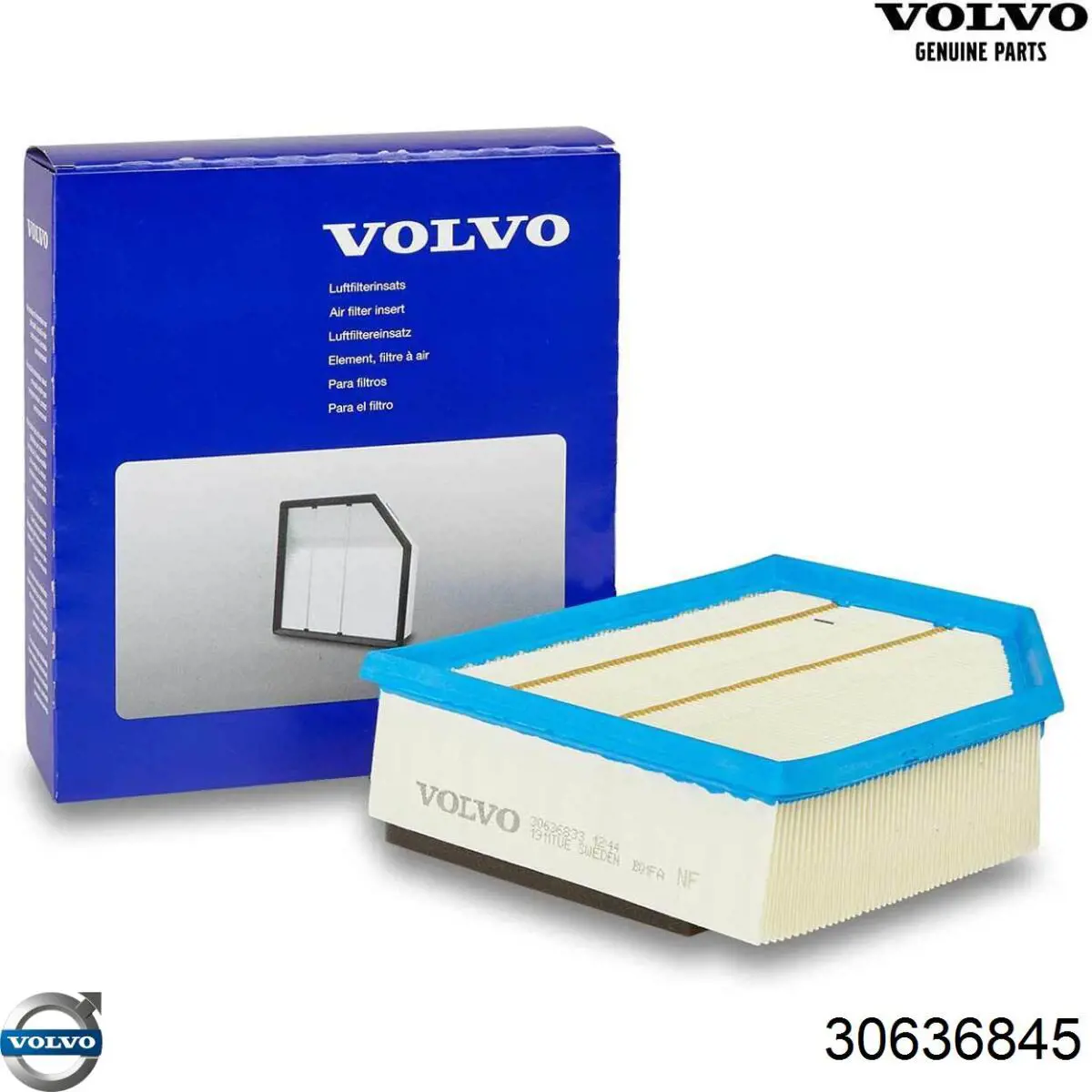 Caixa de filtro de ar Volvo XC90  