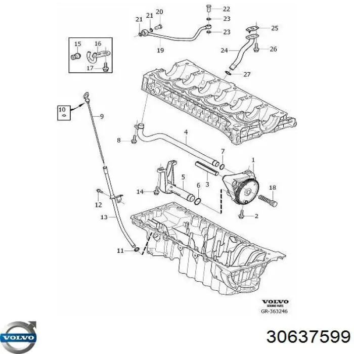 Купить 30637599 Volvo 
