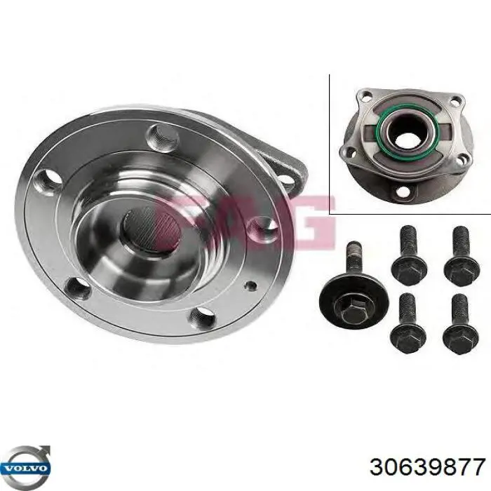 Купить 30639877 Volvo Задняя шпиндель